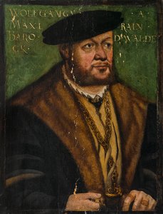 Ulven af ​​Maxlrain ca. 1500-1561, baron af Waldeck, ca 1530. af Unbekannt