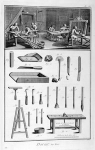 Træforgyldere, 1751-1777 af Unbekannt