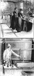 Arbejdere hos Nobel Explosives Company Limited, Ardeer, Ayrshire, 1884 af Unbekannt