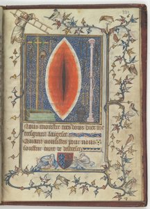 Kristi sår fra salme- og bønbogen fra Bonne de Luxembourg, ca 1345 af Unbekannt