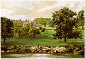 Wyaston Leys, Herefordshire, hjemsted for Bannerman-familien, c1880 af Unbekannt