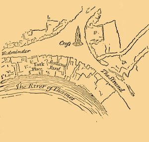 York Place, 1881. af Unbekannt
