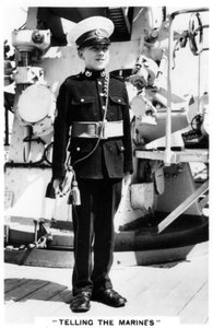 Ung bugler fra Royal Marines, 1937 af Unbekannt