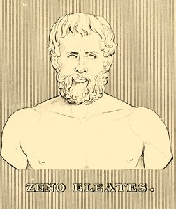Zeno Eleates, c495-430 f.Kr., 1830. af Unbekannt