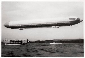 Zeppelin LZ3 luftbåren, Tyskland, c1906-1908 1933 af Unbekannt