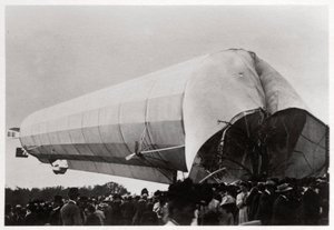 Zeppelin LZ 5 i Goeppingen, Tyskland, 1909 1933 af Unbekannt