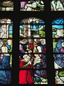 Tilbedelse af Magi, begyndelsen af det 16. århundrede af Unbekannt Unbekannt