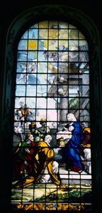 Adoration of the Magi, maleri på glas af Joshua Price, 1719 af Unbekannt Unbekannt