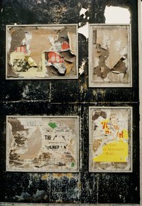 Advertisement Boards, Camden Town, 1967 (foto) af Unbekannt Unbekannt