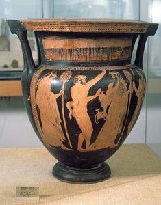 Sort-figur krater, af Kentaurernes Maler, ca. 480-470 f.Kr.