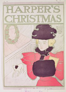 Forside til Harpers Magazine, julenummer af Unbekannt Unbekannt