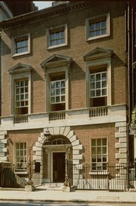Indgang til nr. 44 Berkeley Square, London af Unbekannt Unbekannt