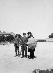 Giuseppe Verdi foran Casa Verdi af Unbekannt Unbekannt