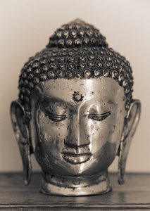 Buddhas hoved af Unbekannt Unbekannt