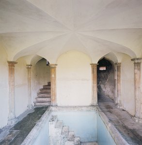 Interiør af Bath House, Corsham Court, Wiltshire af Unbekannt Unbekannt