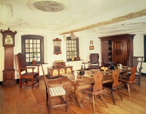 Kershner Parlour, Wernersville, Pennsylvania, 1755 af Unbekannt Unbekannt