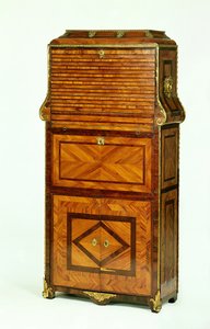 Louis XV fineret secretaire cartonnier c.1740 af Unbekannt Unbekannt