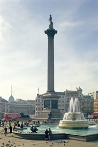 Nelsons Column, bygget 1840-43 af Unbekannt Unbekannt