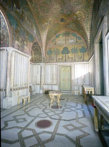 Sala di Ruggero af arabiske og byzantinske håndværkere, Palazzo dei Normanni, Palermo, Italien af Unbekannt Unbekannt