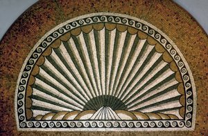 Skalmosaik, Insula II Bygning I 130-150 e.Kr af Unbekannt Unbekannt