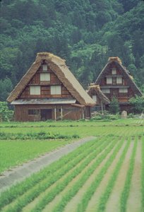 Shirakawa Village, Giju, Japan af Unbekannt Unbekannt