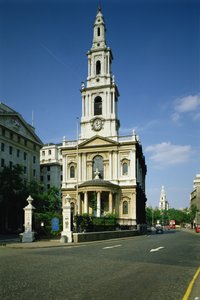 St. Mary-le-Strand, London af Unbekannt Unbekannt