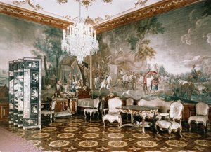 Napoleon-værelset ved Schönbrunn-slottet af Unbekannt Unbekannt
