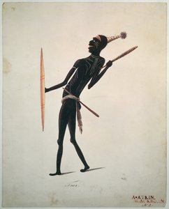 Towa af R. Browne (farvet print) af Unbekannt Unbekannt