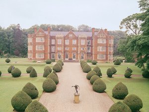 Udsigt over Burton Agnes Hall af Unbekannt Unbekannt