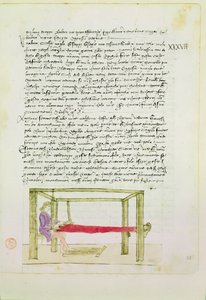 Væve silke fra Precetti dellArte Della Seta (Regler for Silk Guild) af Unbekannt Unbekannt