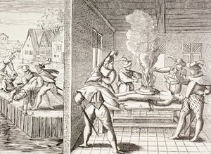 1500-tallets propaganda, der illustrerer Gueux