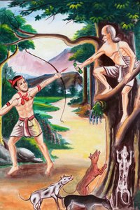 20151102, Vang Vieng, Laos: Jataka-fortællingerne er fortællinger om Buddhas tidligere liv (det vil sige før han blev født for sidste gang til at blive Buddha) af Unbekannt