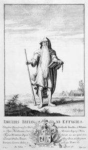 En Druide (gravering) af Unbekannt