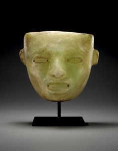 En Teotihuacan stenmaske, ca. 450-650 af Unbekannt