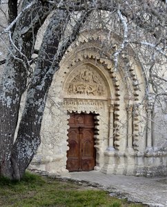 Abbey Notre Dame de Ganagobie (foto) af Unbekannter Künstler