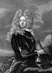 Adrien Maurice greve af Ayen 1678-1766 , 3. hertug af Noailles (kobberstik) af Unbekannter Künstler