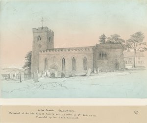 Alton Church: pencil drawing, nd [? 19th cent] dani af Unbekannt