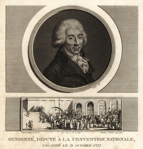 Armand Gensonne (1758-1793), fransk politiker og stedfortræder for konventet af Unbekannt