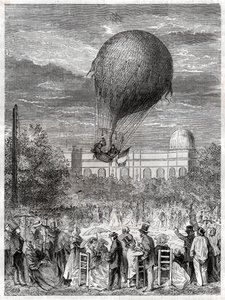Ascension og ballon. Ballonflyvning. af Nicolas Liez