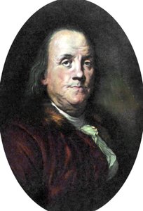 Benjamin Franklin af Unbekannter Künstler