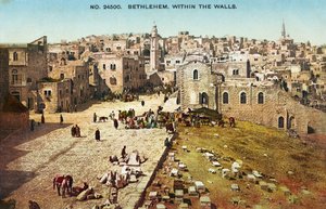 Betlehem, begyndelsen af 1900-tallet (postkort) af Unbekannter Künstler