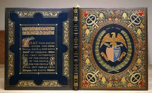 Indbinding af bogen "The Gettysburg Speech and The Second Inaugural Address, 1928 af Unbekannt