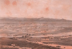 Fugleperspektiv af Alessandria, Piemonte af William M. Timlin