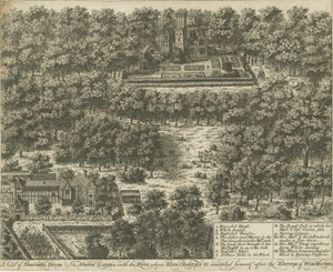 Boscobel House: gravering, nd [1769] af Unbekannt