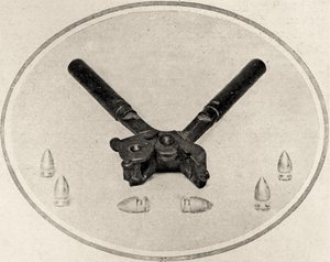 Bullet Caster brugt i det 19. århundrede af Unbekannt