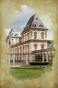 Castello del Valentino, Torino, Piemonte, Italien (manipuleret foto) af Unbekannt