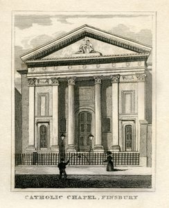 Catholic Chapel, Finsbury af Unbekannt