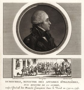 Charles-Francois du Perier Dumouriez, fransk general under de franske revolutionskrige af Unbekannt