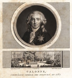 Charles Alexandre de Calonne, finansdirektør af Unbekannt