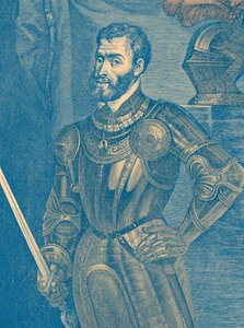 Charles V (1500-58) (gravering)